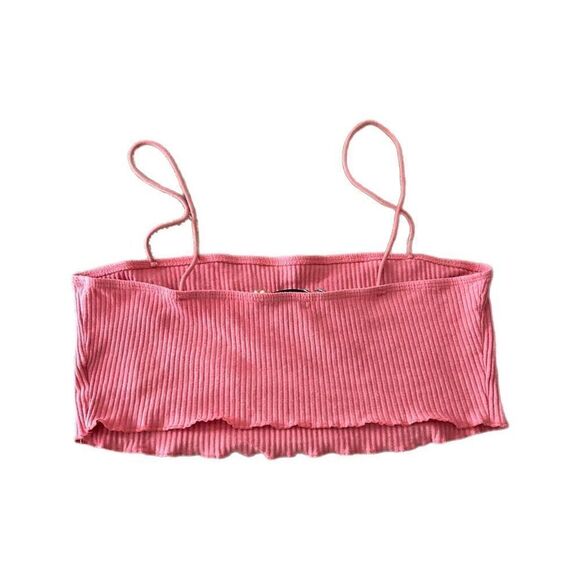 SHEIN Floral Embroidered Crop Cami Top Large - Picture 2 of 16